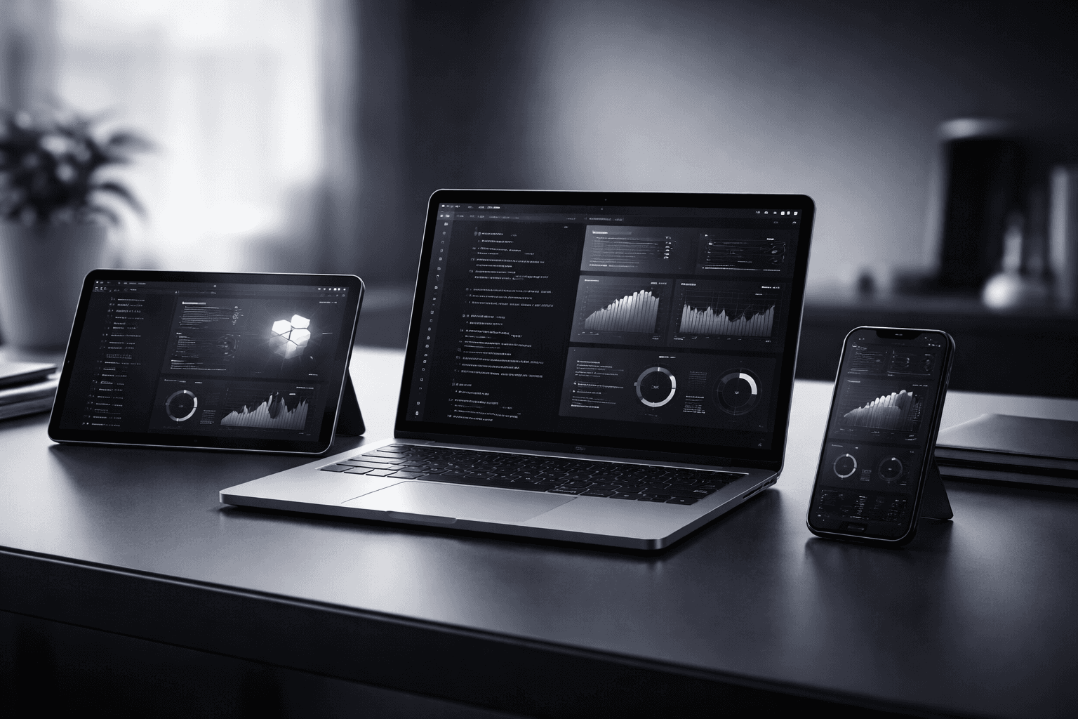 Moon Technology footer background