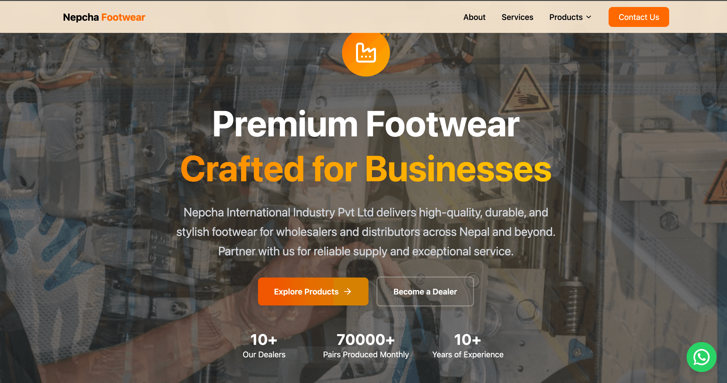 Nepcha Footwear project preview